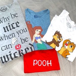 Disney themed tees